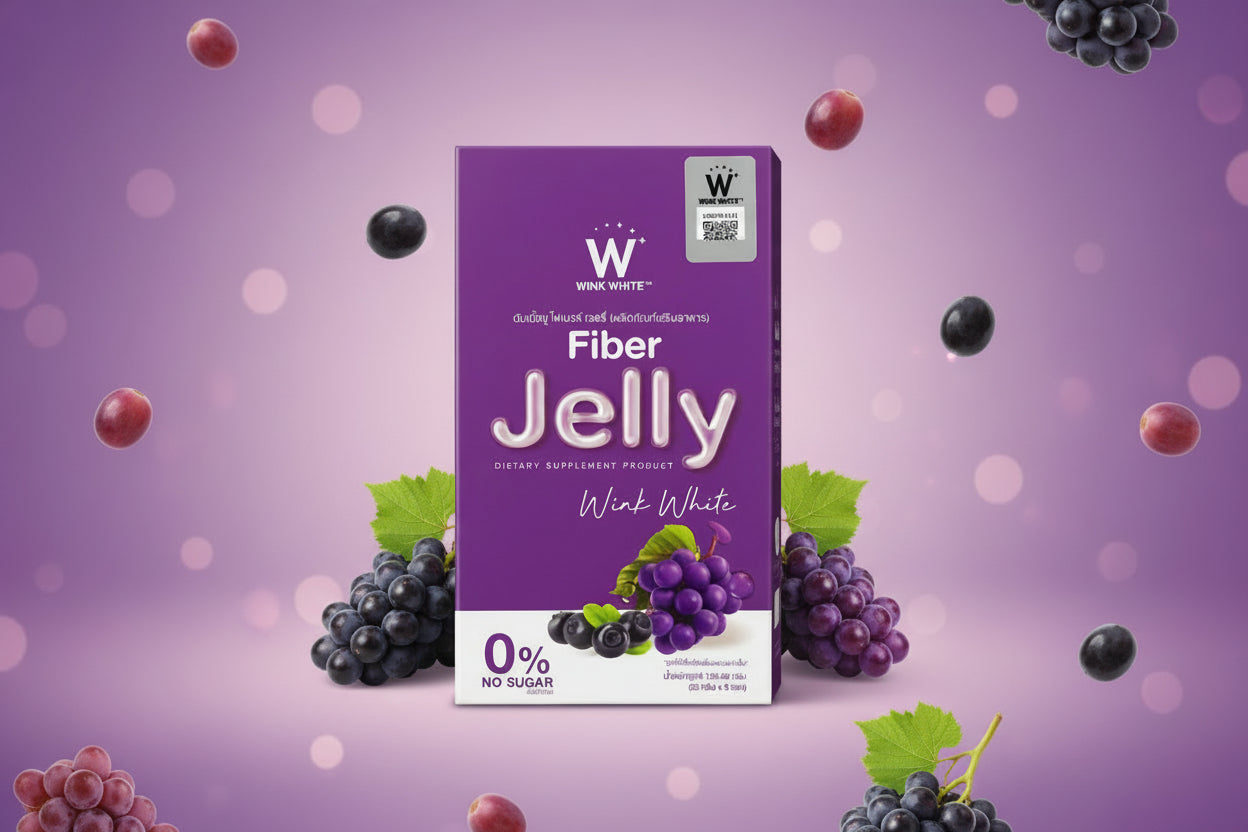 Wink White Fiber Jelly Series | مجموعة وينك وايت فايبر جيلي