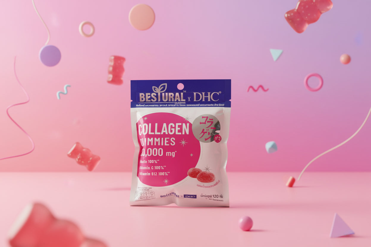Bestural x DHC Collagen Gummies 20,000 mg | بيست يورال × دي اتش سي كولاجين جاميز 20,000 مجم