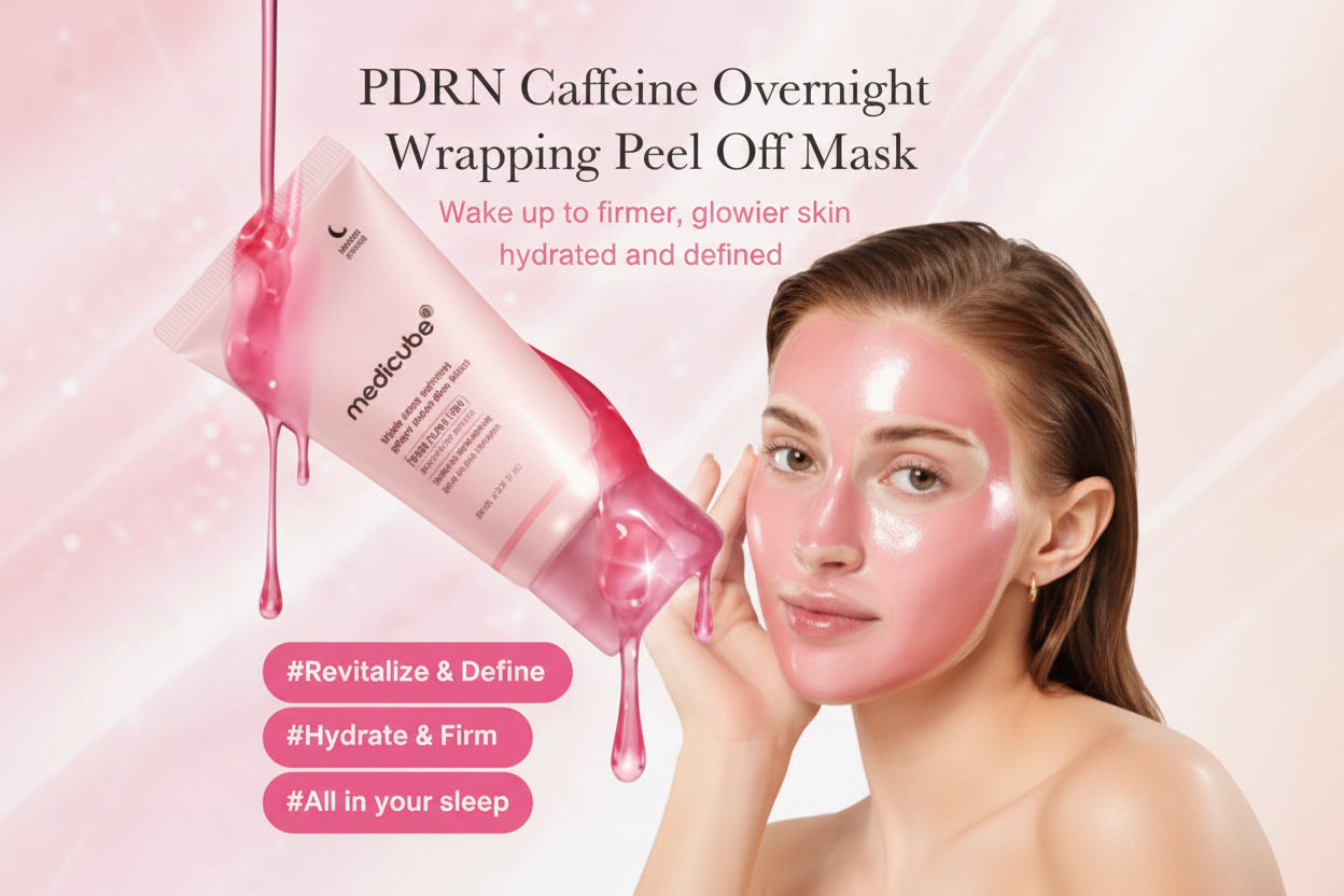 Medicube – PDRN Pink Collagen Night Wrapping Mask | ماسك ميديكوب الليلي بي دي آر إن بينك كولاجين
