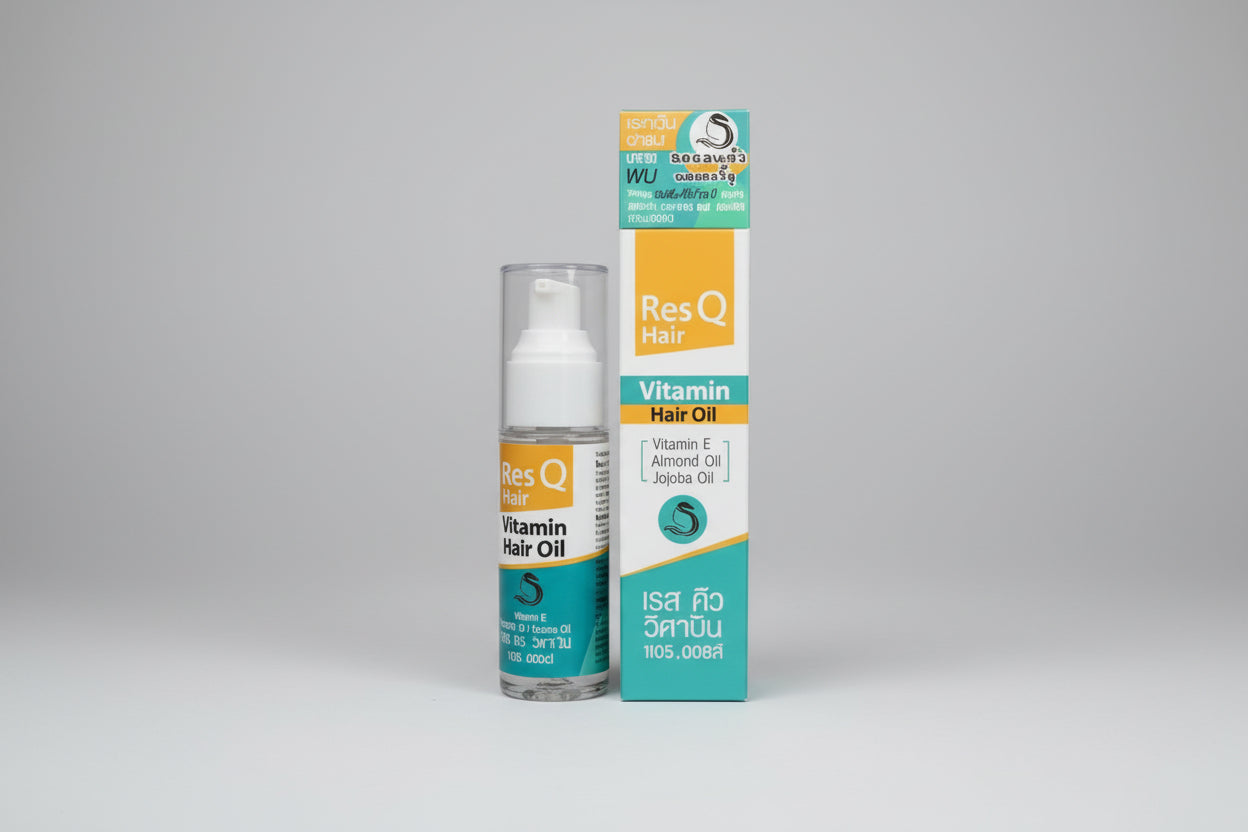 ResQ Hair – Vitamin Hair Oil | زيت ريسكيو فيتامين المغذي للشعر