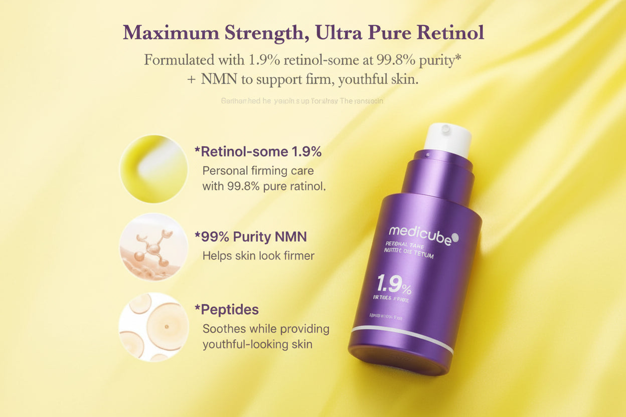 Medicube – Retinol NMN Boosting Serum 1.9% | سيروم ميديكوب ريتينول NMN المعزز 1.9%