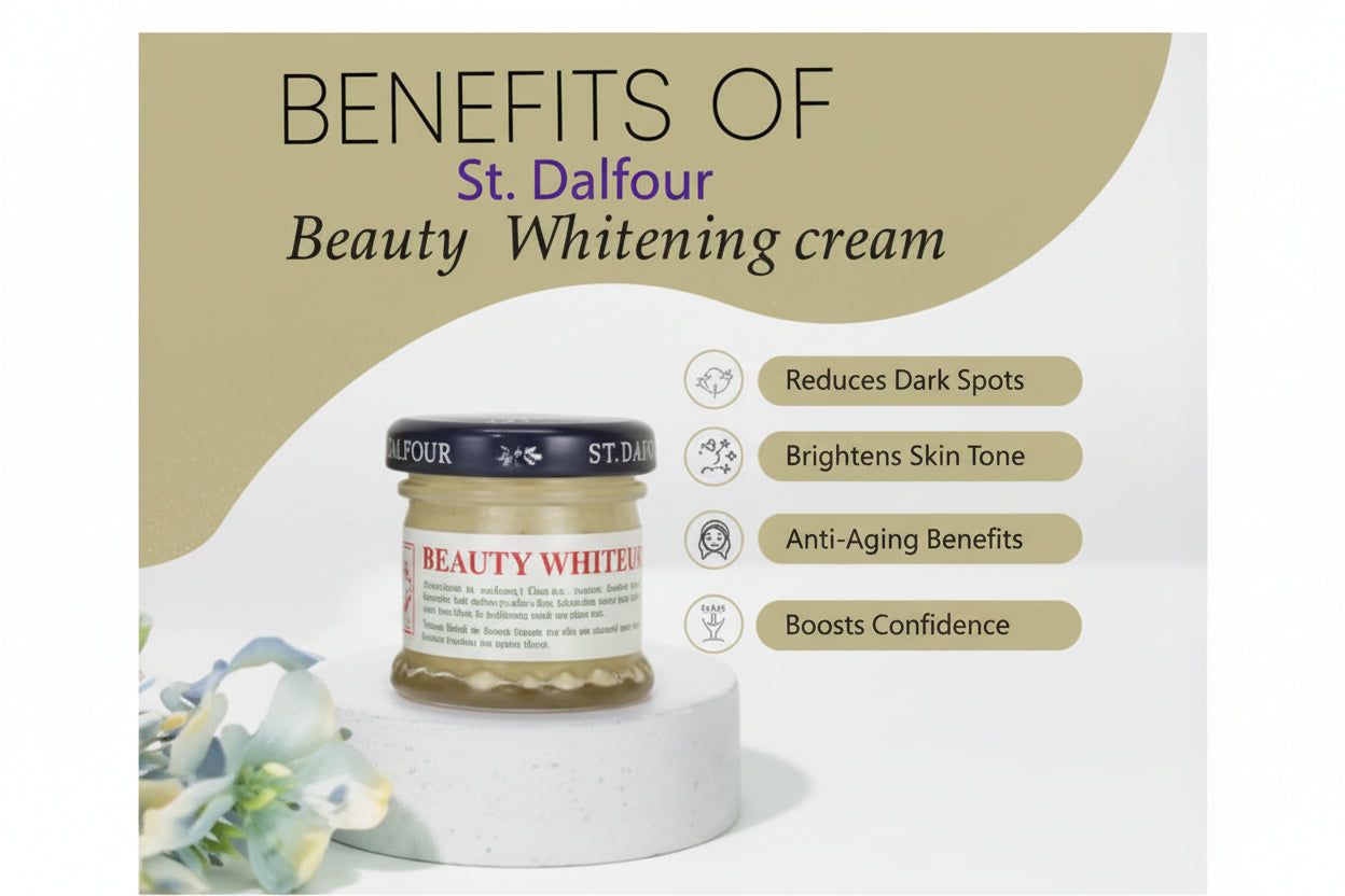 St. Dalfour – Beauty Whitening Cream | كريم سانت دالفور لتفتيح البشرة