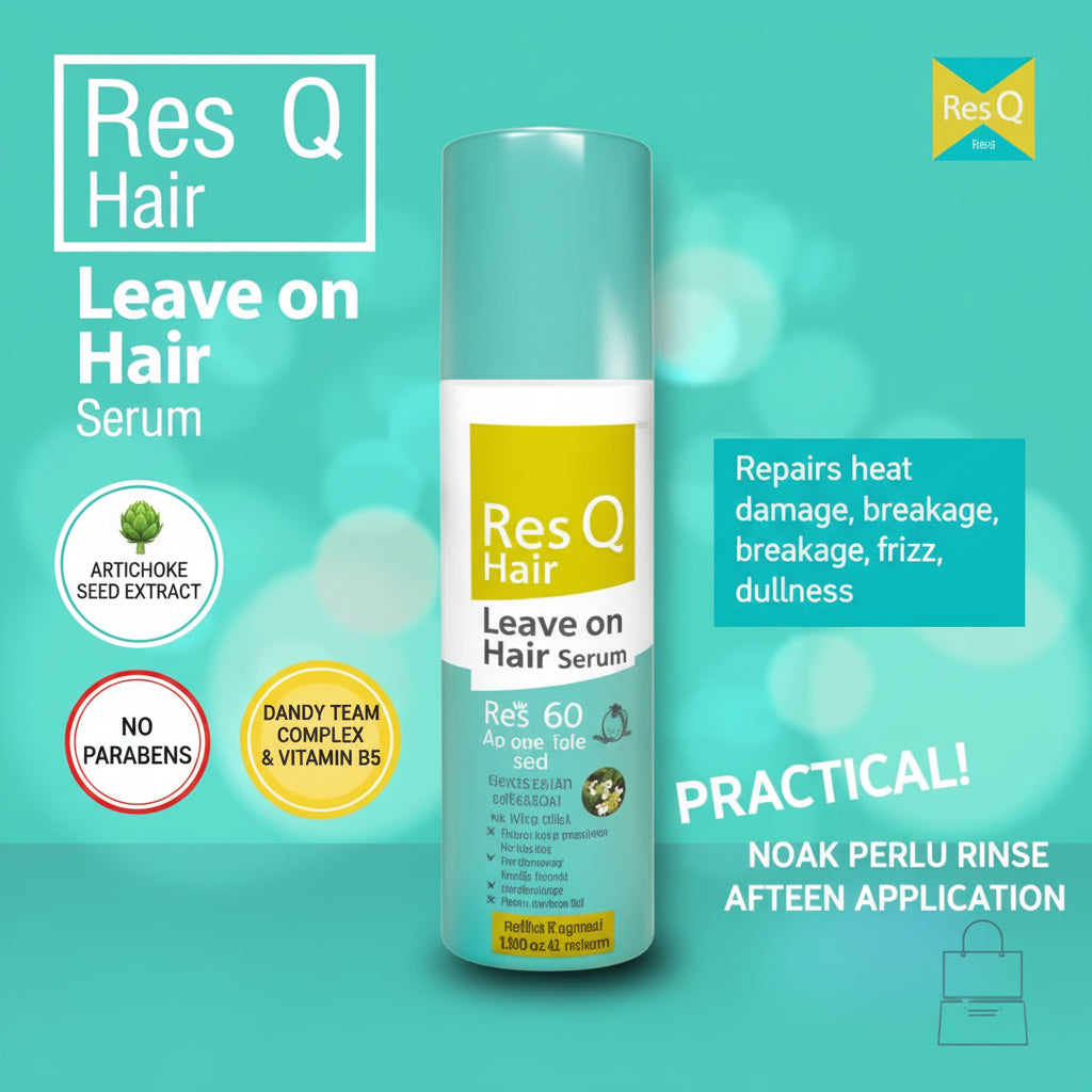 ResQ Hair – Leave On Hair Serum | سيروم ريسكيو للشعر بدون شطف