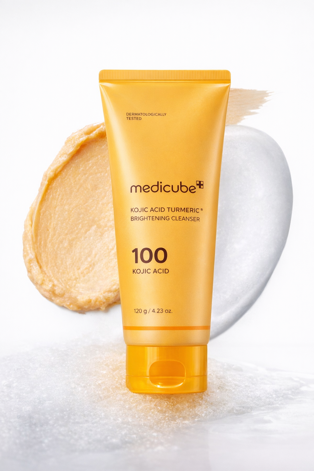 Medicube – Kojic Acid Turmeric Brightening Cleanser | غسول ميديكوب بحمض الكوجيك والكركم لتفتيح البشرة