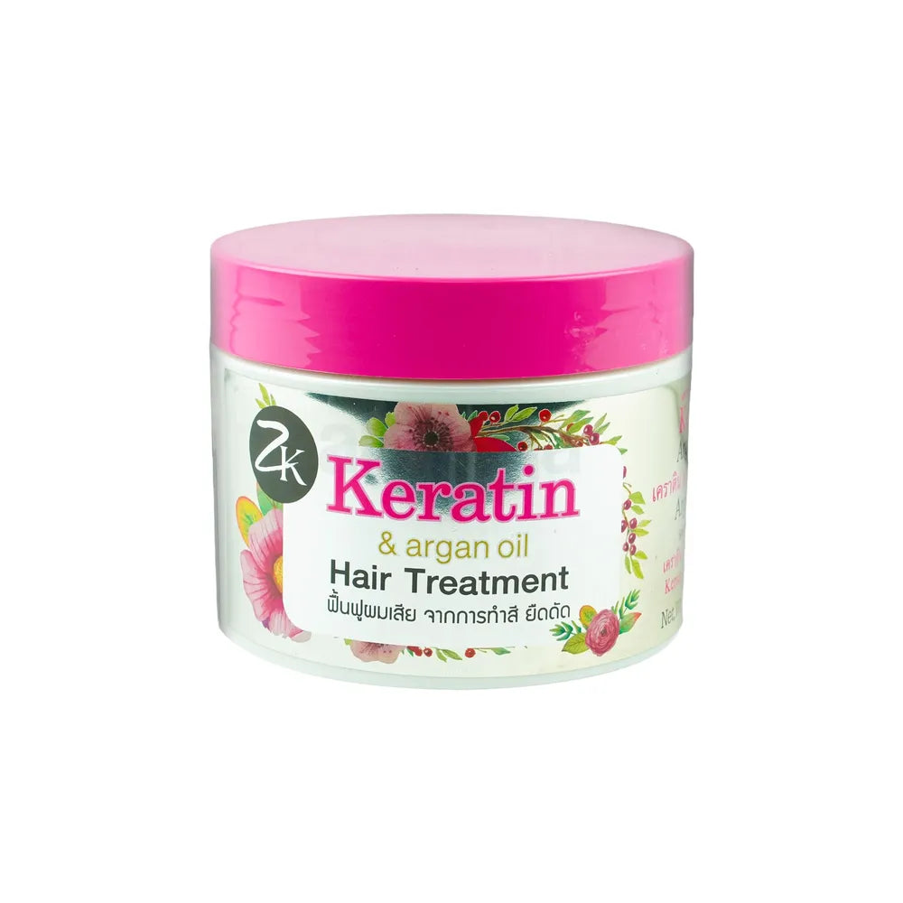 ماسك الكيراتين بزيت الأرجان لعلاج الشعر