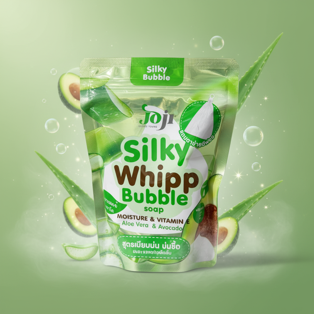 Joji Silky Whipp Bubble Soap Aloe
