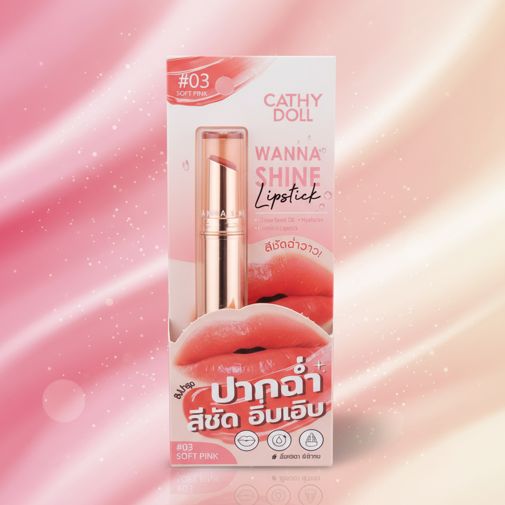 Cathy Doll Wanna Shine Lipstick