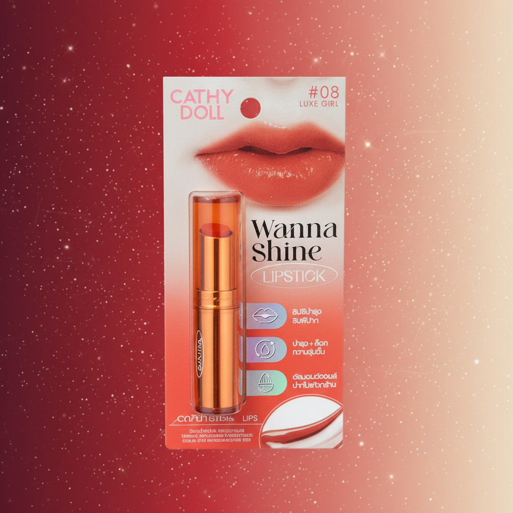 Cathy Doll Wanna Shine Lipstick