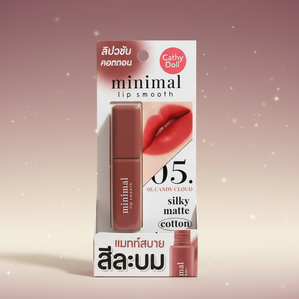 Cathy Doll Minimal Lip Smooth 05 Candy Cloud