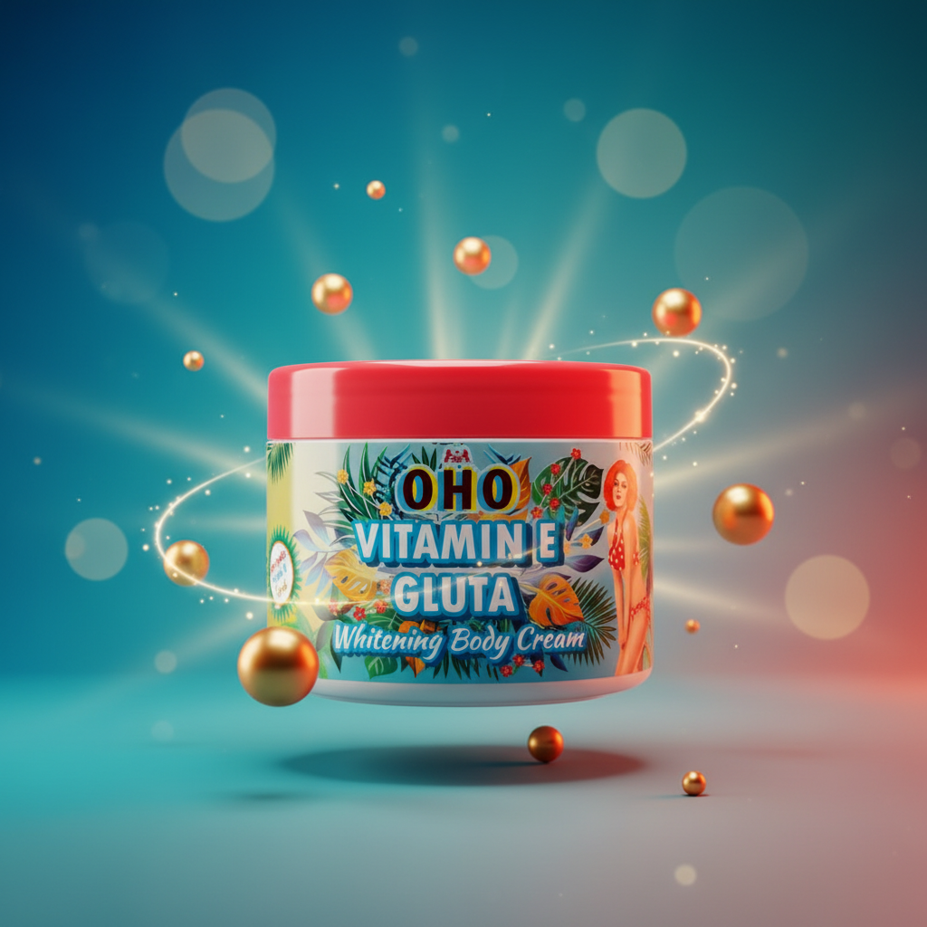 OHO Vitamin E Gluta Whitening Body Cream