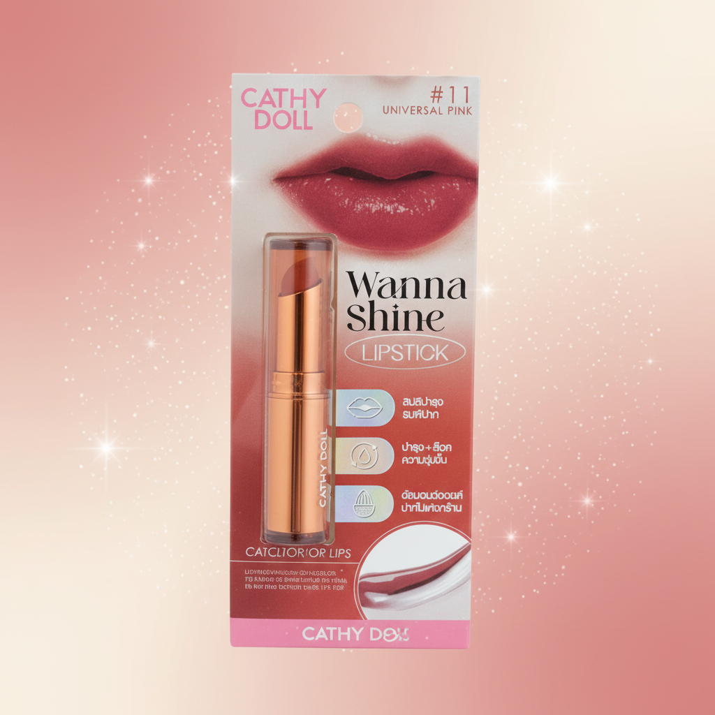 Cathy Doll Wanna Shine Lipstick