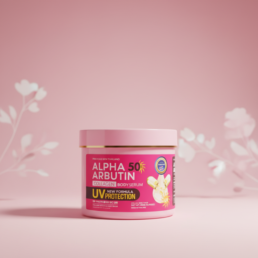 Alpha Arbutin 50 Collagen Body Serum UV Protection 500g