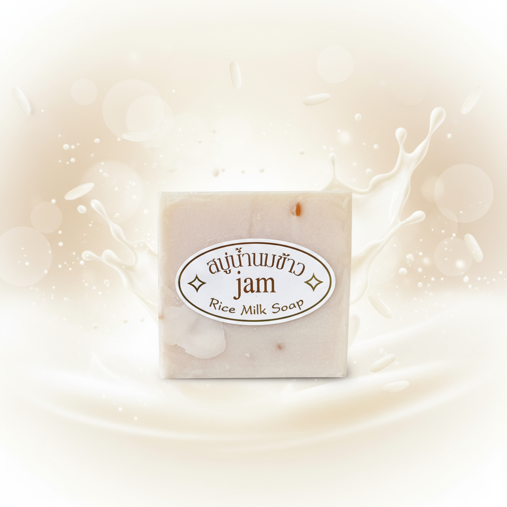 Jam Rice Milk Soap