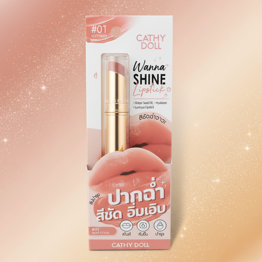 Cathy Doll Wanna Shine Lipstick