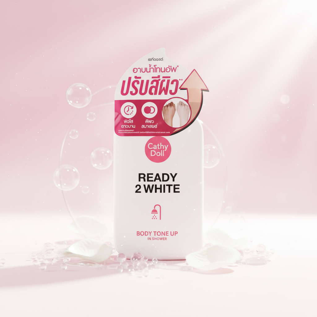Cathy Doll Ready 2 White Body Tone Up In Shower