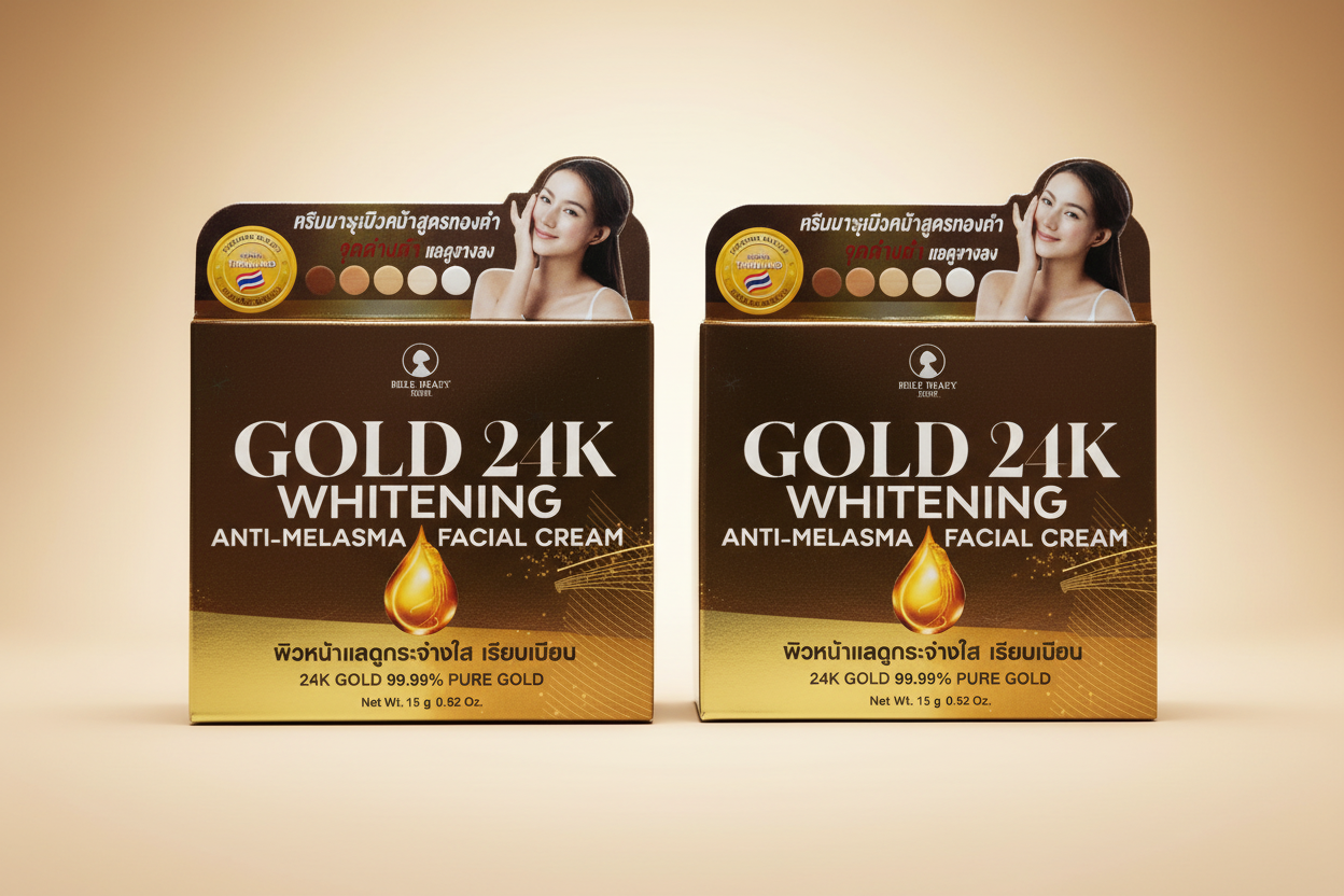 Gold 24K Whitening Anti-Melasma Facial Cream
