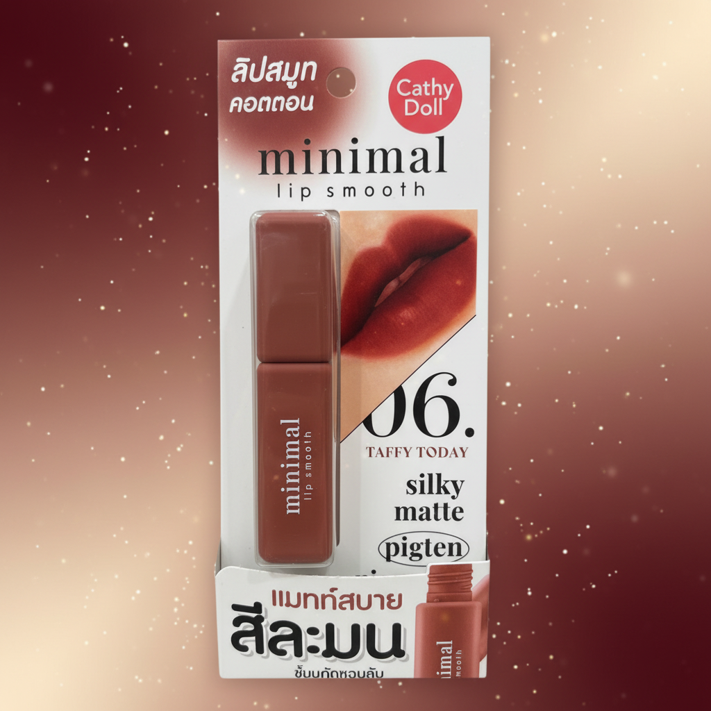 Cathy Doll Minimal Lip Smooth 06 Taffy Today