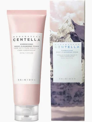 SKIN1004 – Madagascar Centella Poremizing Pink Salt Cleansing Foam | Centella Madagascar Pink Salt Pore-Purifying Cleansing Foam