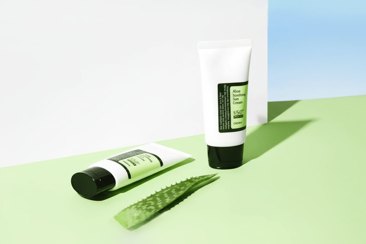 COSRX – Aloe Soothing Sun Cream SPF50+ PA+++ | واقي شمس كوزركس بالألوفيرا