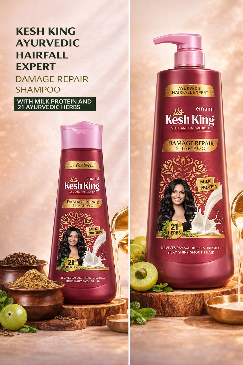 Kesh King Damage Repair 340 ml | كيش كينج دامج ريبير