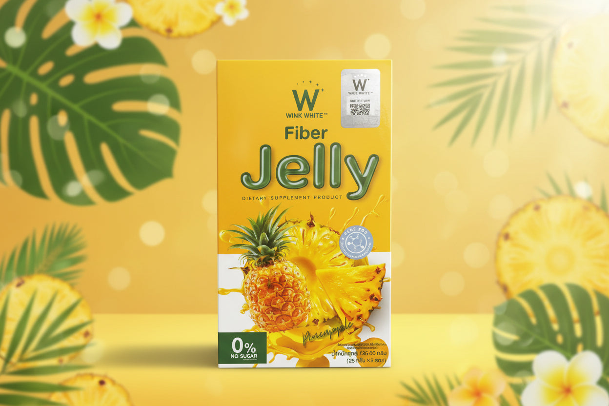Wink White Fiber Jelly Series | مجموعة وينك وايت فايبر جيلي