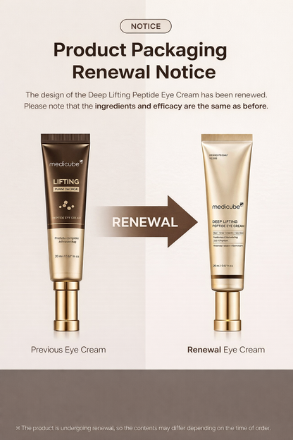 Medicube – Deep Lifting Peptide Eye Cream | كريم عين ميديكوب بيبتيد لشدّ وتجديد البشرة