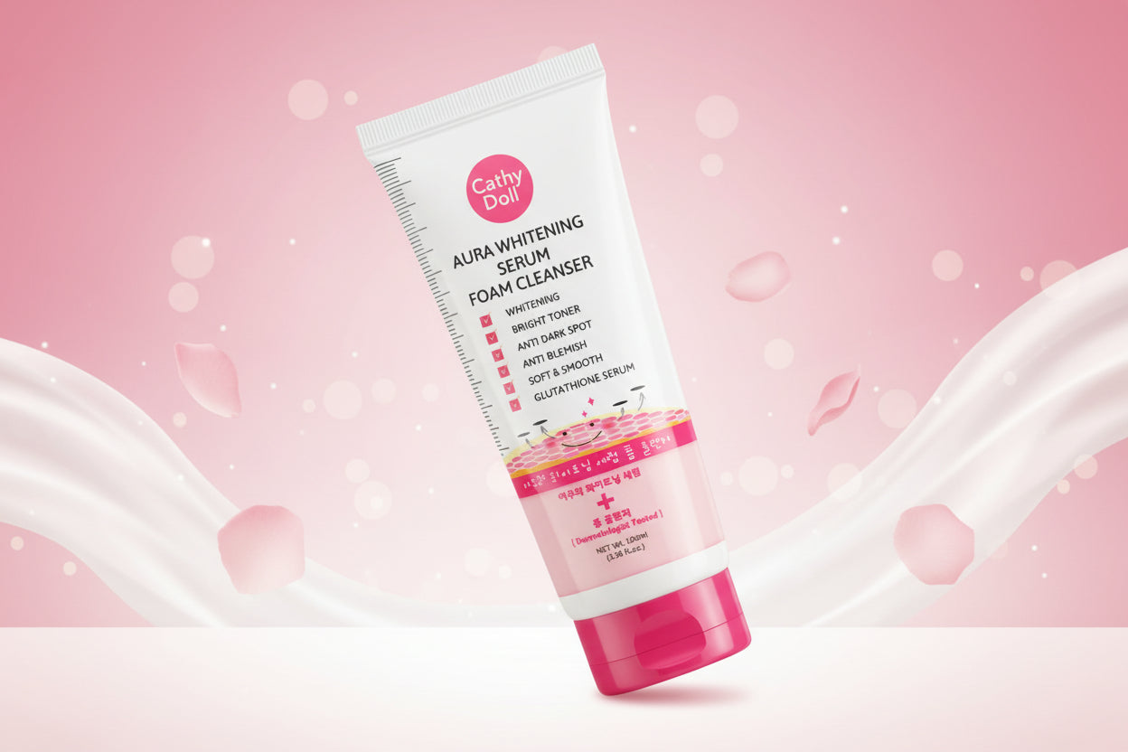 Cathy Doll Serum Foam Cleanser | كاثي دول غسول سيروم للبشرة