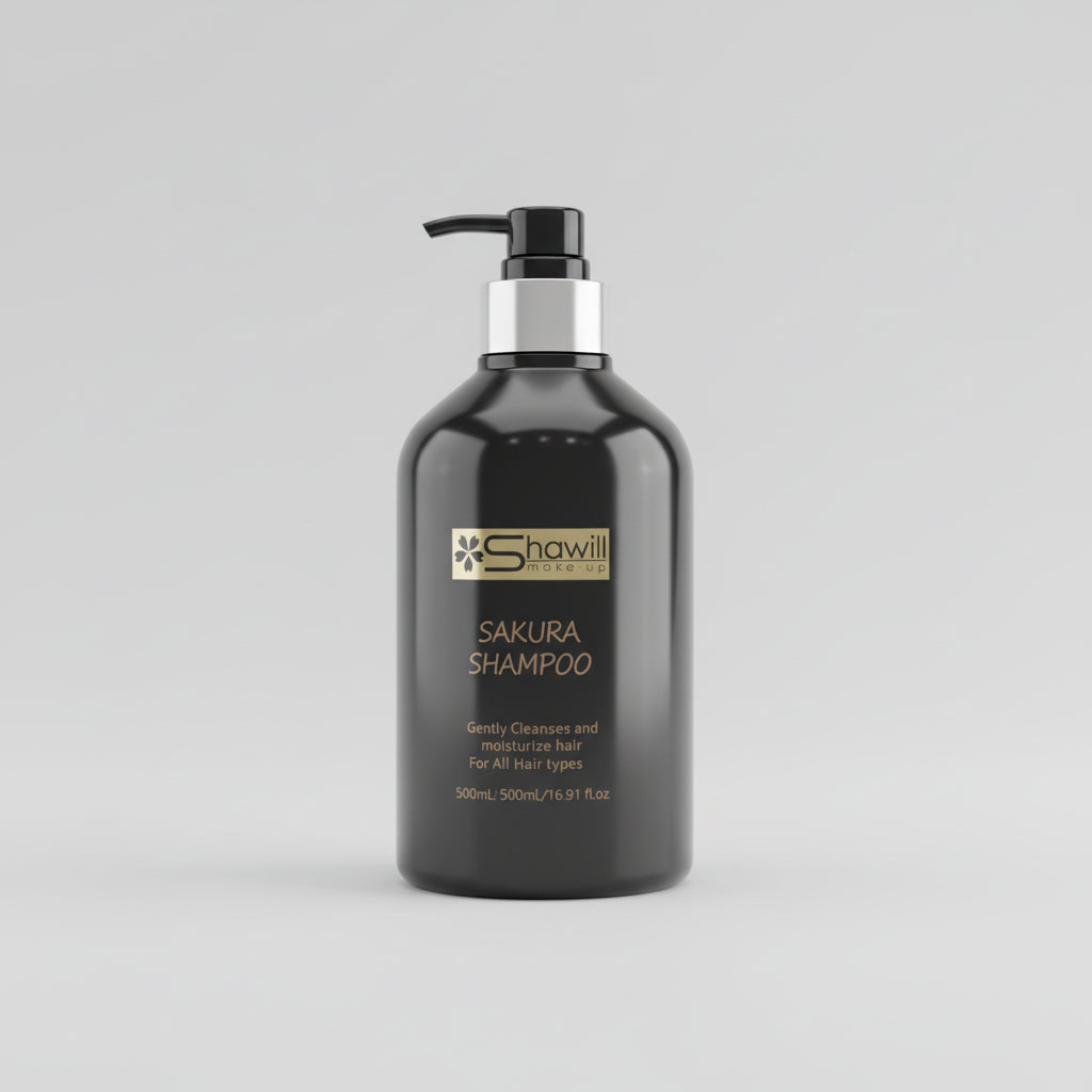 Shawill – Sakura Shampoo, Conditioner &amp; Body Lotion Set | مجموعة شاوِل ساكورا للعناية بالشعر والجسم