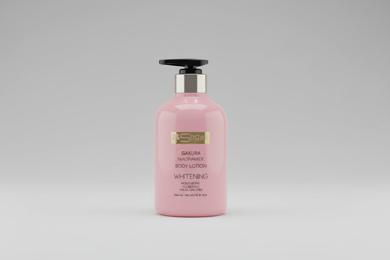 Shawill – Sakura Shampoo, Conditioner &amp; Body Lotion Set | مجموعة شاوِل ساكورا للعناية بالشعر والجسم
