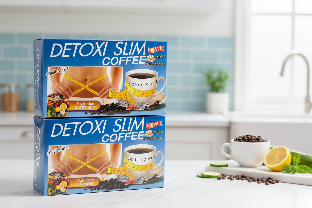 Detoxi Slim Coffee 3 in 1 | ديتوكسي سليم كوفي 3 في 1