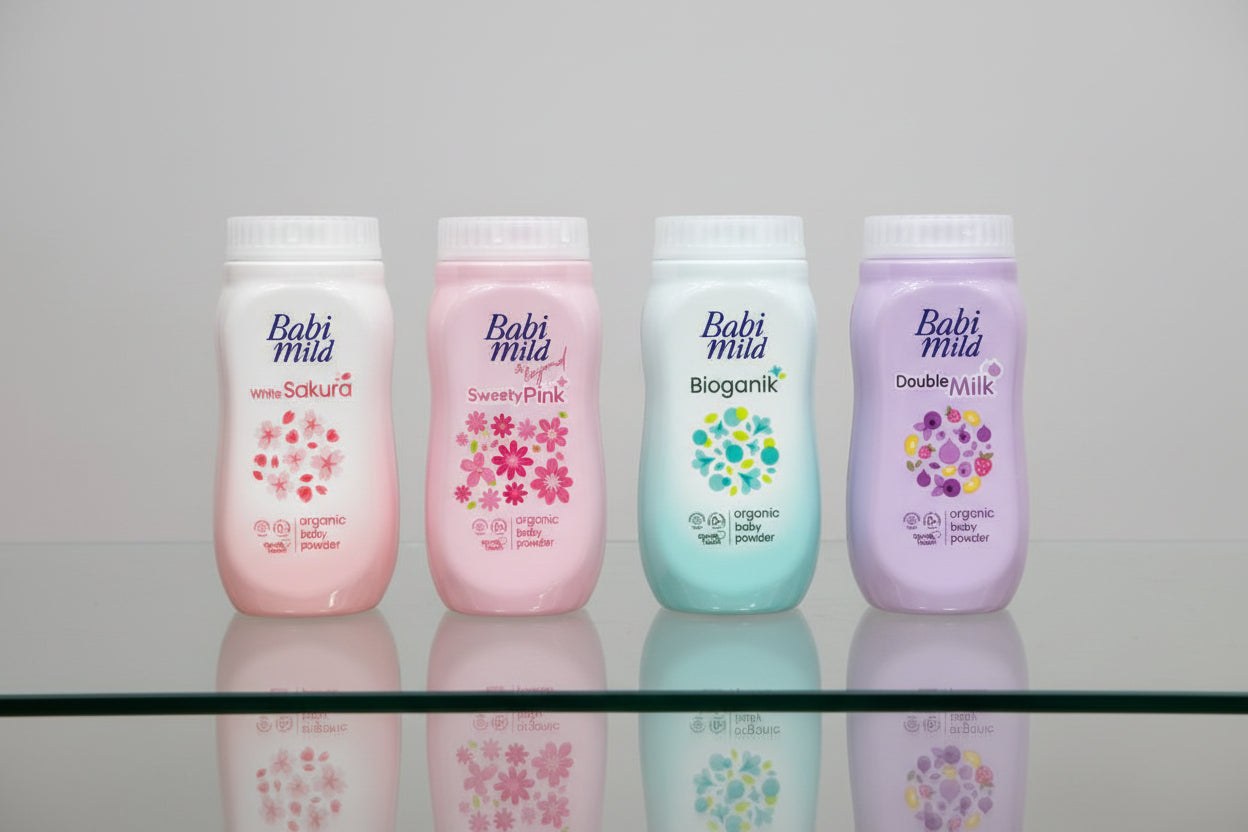 Babi Mild Organic Baby Powder Collection | مجموعة بيبي مايلد بودرة أطفال أورجانيك