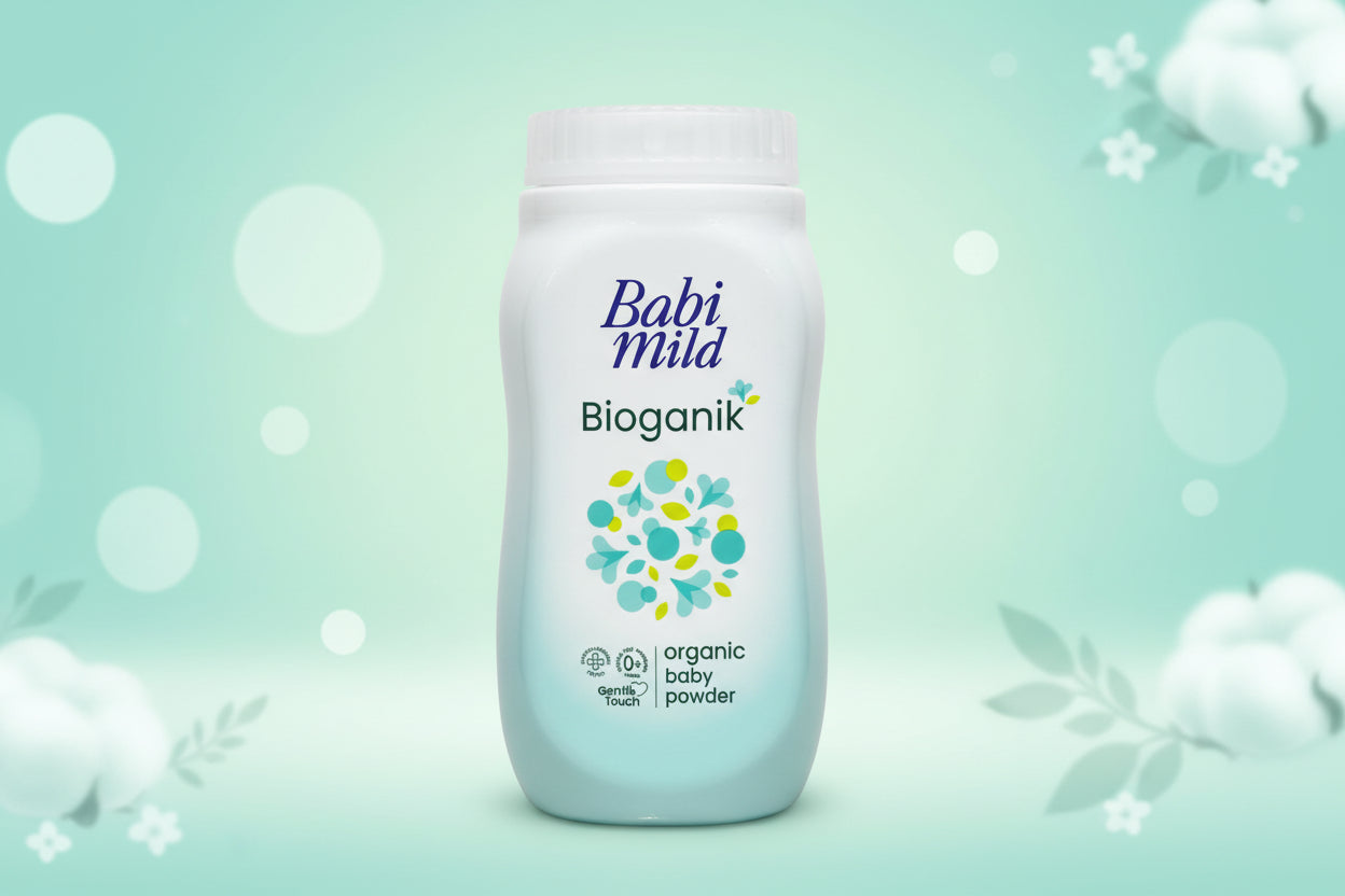 Babi Mild Organic Baby Powder Collection | مجموعة بيبي مايلد بودرة أطفال أورجانيك