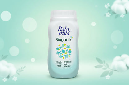 Babi Mild Organic Baby Powder Collection | مجموعة بيبي مايلد بودرة أطفال أورجانيك