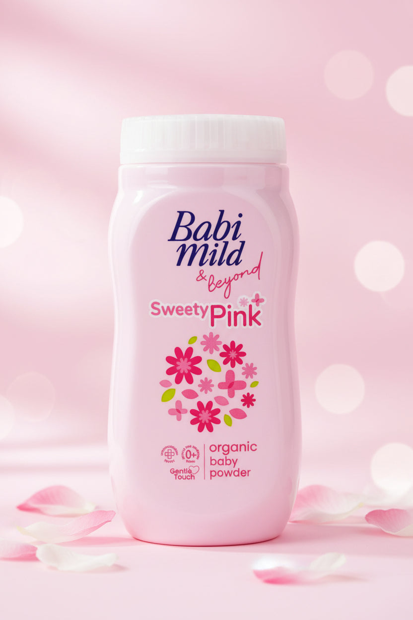 Babi Mild Organic Baby Powder Collection | مجموعة بيبي مايلد بودرة أطفال أورجانيك