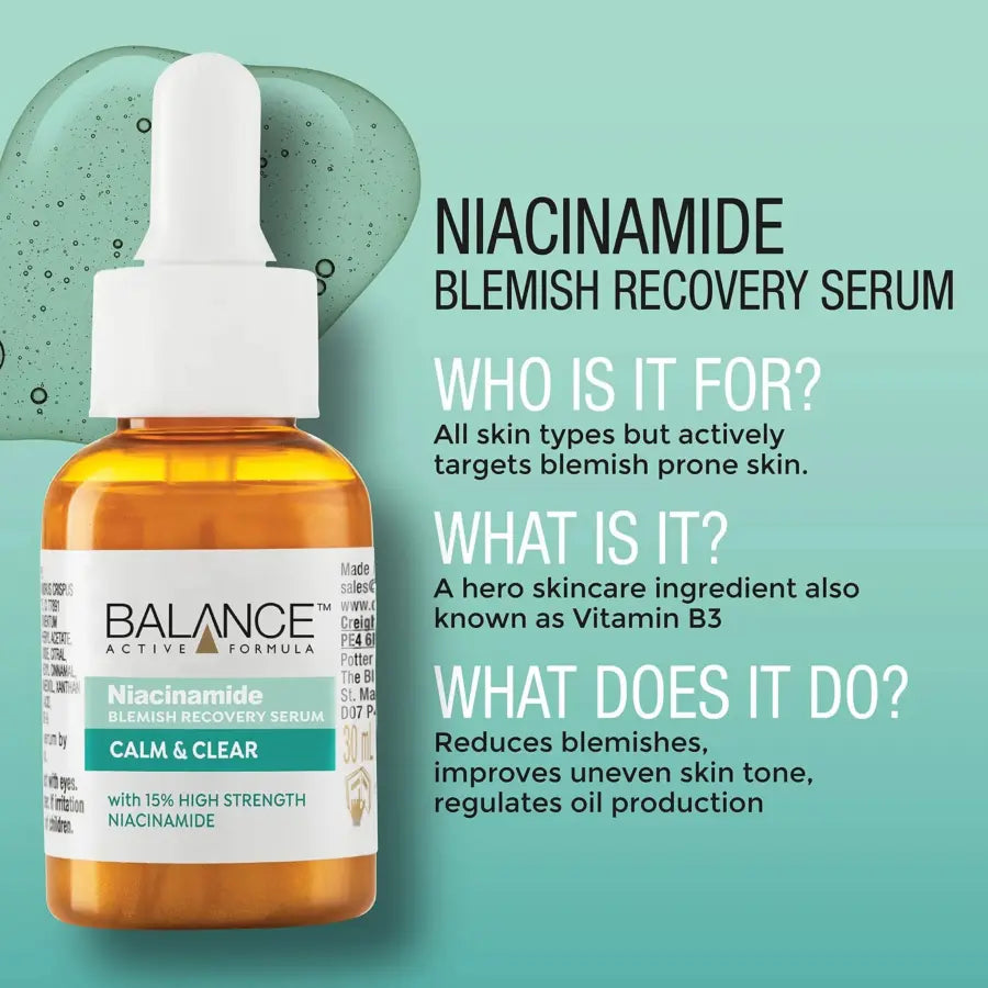 Balance Active Formula – Niacinamide Blemish Recovery Serum 15% | Balance Niacinamide 15% Blemish Recovery Serum