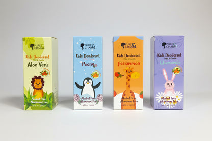 Pure Charm Kids Deodorant Collection | مجموعة بيور تشارم مزيل عرق للأطفال