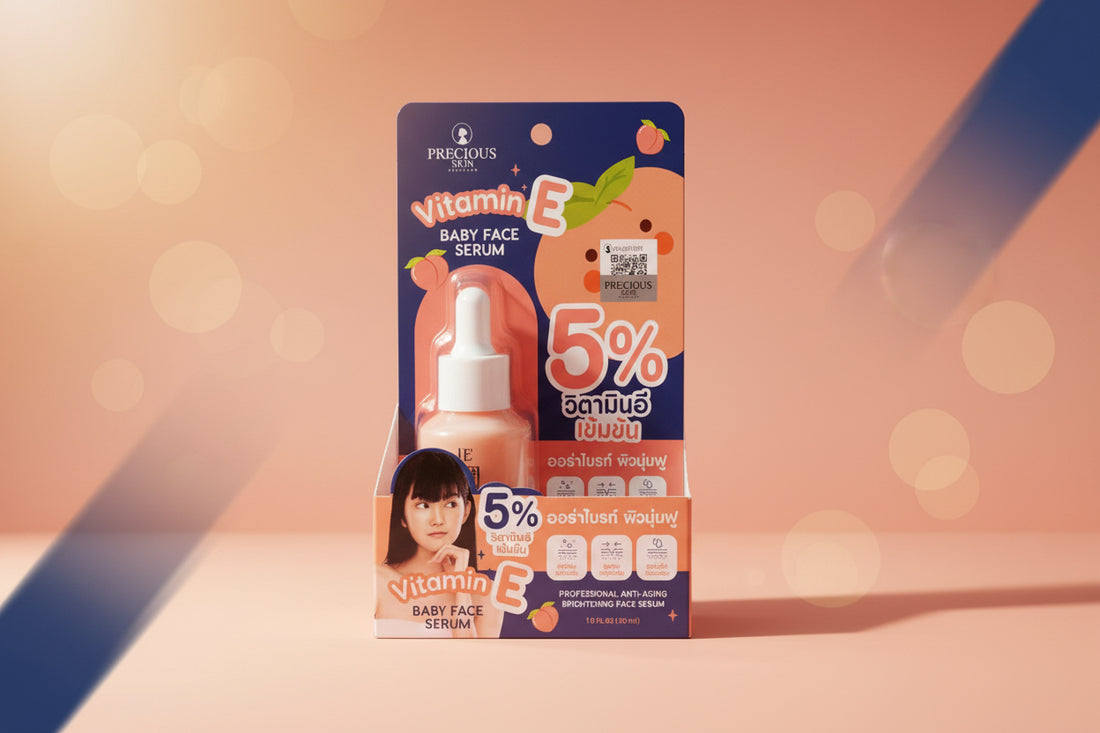 Precious Skin Vitamin E Baby Face Serum 5% | سيروم فيتامين E بيبي فيس 5%