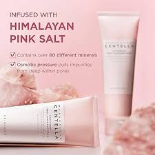 SKIN1004 – Madagascar Centella Poremizing Pink Salt Cleansing Foam | Centella Madagascar Pink Salt Pore-Purifying Cleansing Foam