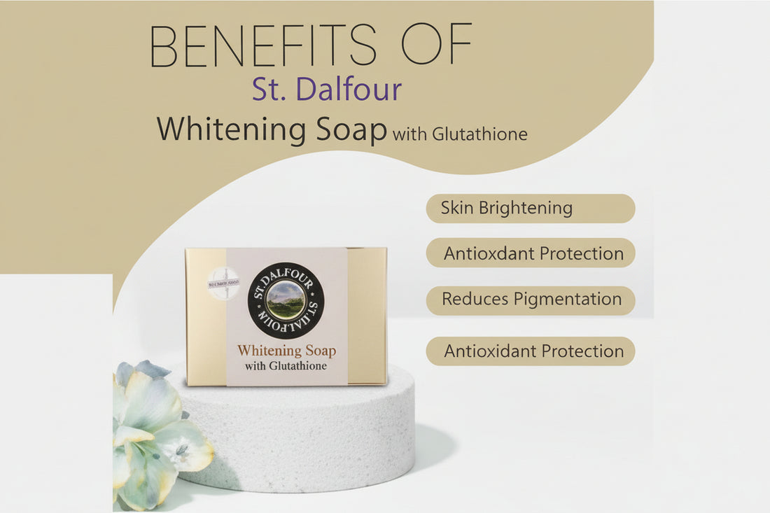St. Dalfour – Whitening Soap with Glutathione | صابونة سانت دالفور للتفتيح بالجلوتاثيون
