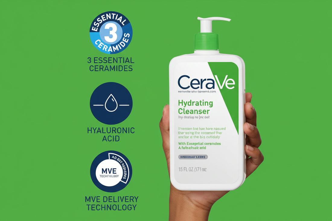 CeraVe – Hydrating Cleanser | CeraVe Hydrating Cleanser for Normal to Dry Skin