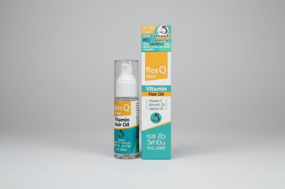 ResQ Hair – Vitamin Hair Oil | زيت ريسكيو فيتامين المغذي للشعر