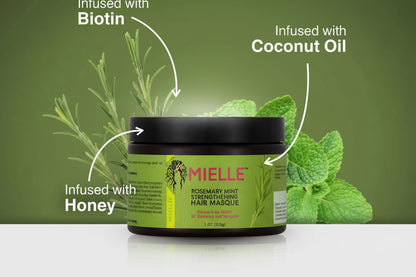 Mielle – Rosemary Mint Strengthening Hair Masque | ماسك مييل روزماري ونعناع لتقوية الشعر