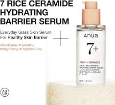 Anua rice 7 + ceramide hydrating barrier serum