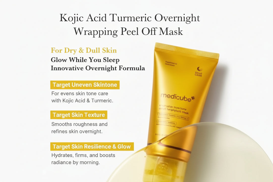 Medicube – Kojic Acid Turmeric Night Wrapping Mask | ماسك ميديكوب الليلي بحمض الكوجيك والكركم