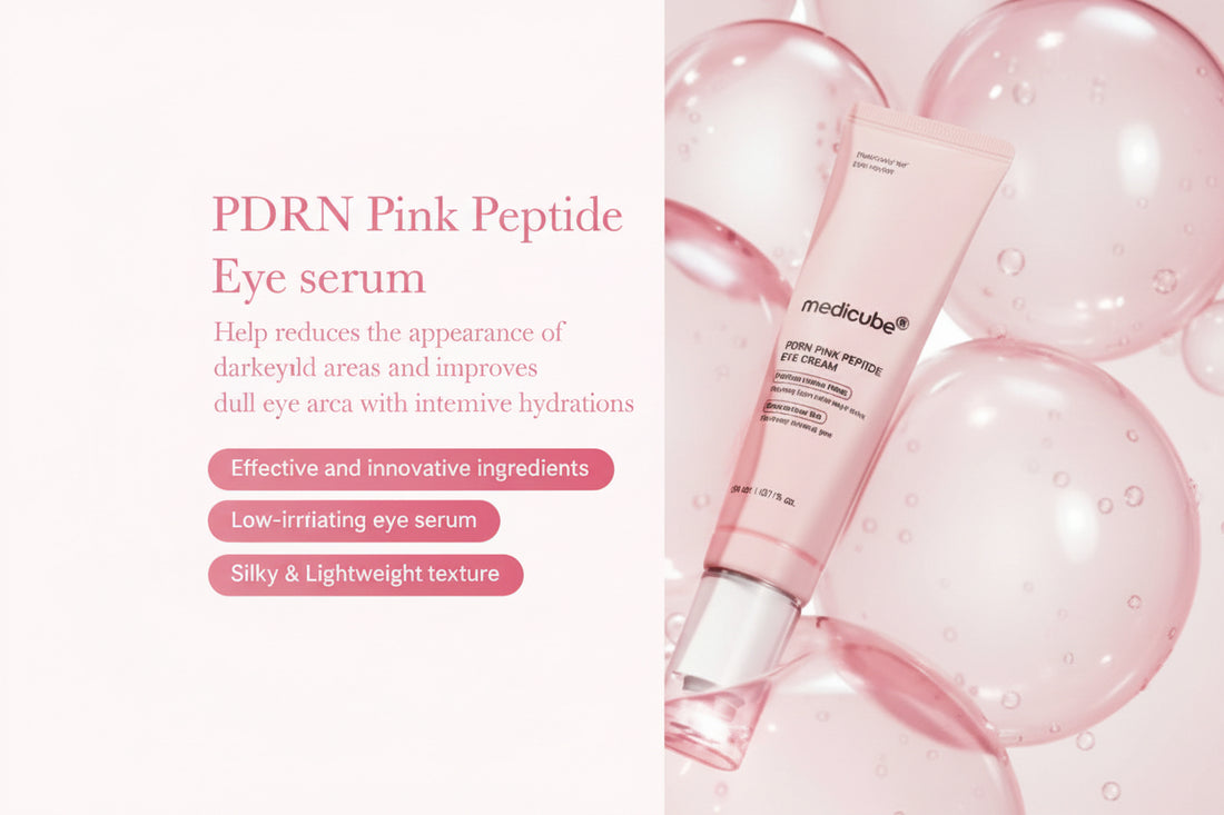 Medicube – PDRN Pink Peptide Eye Cream | كريم عين ميديكوب بي دي آر إن بينك بيبتيد