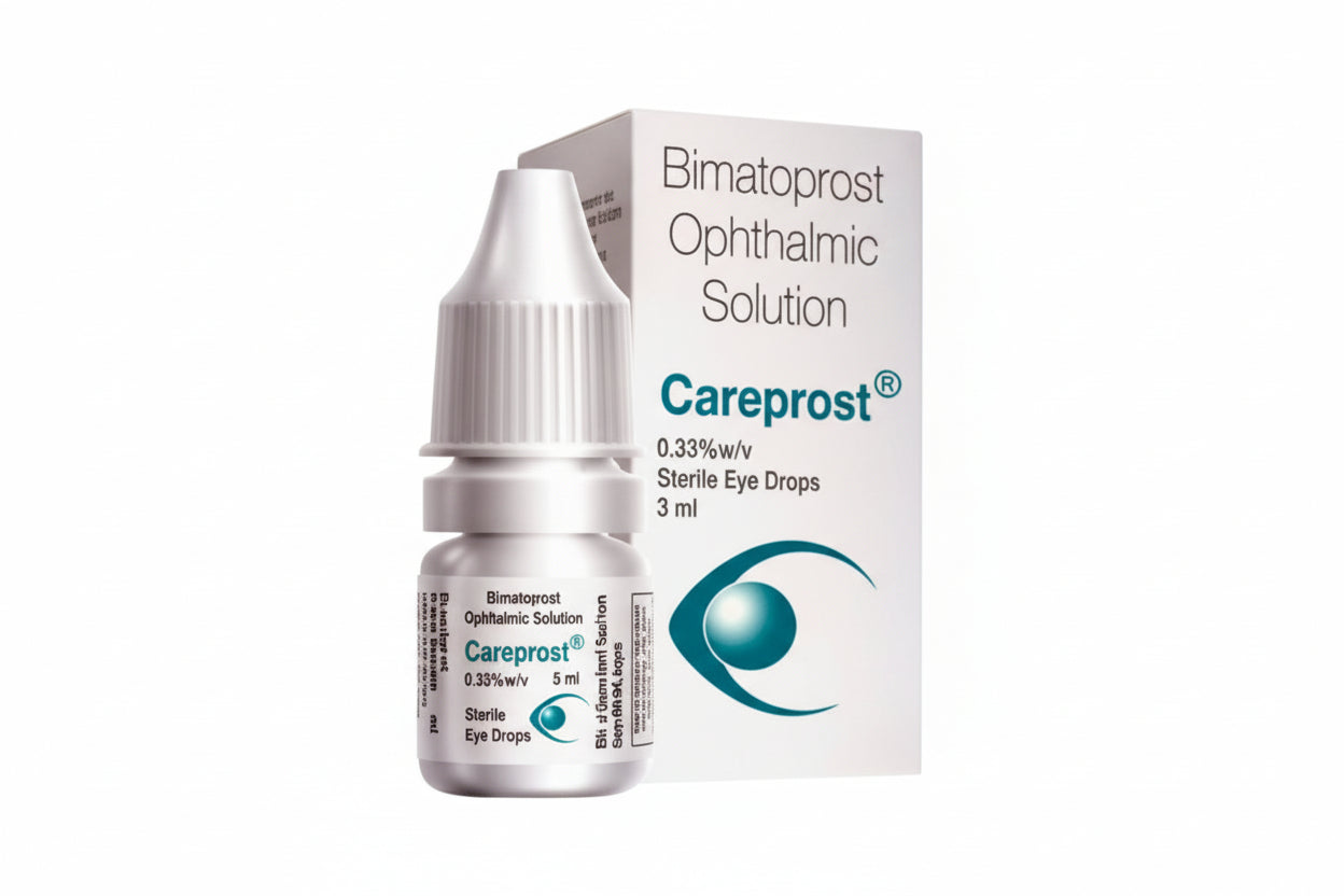 Careprost – Bimatoprost Ophthalmic Solution 0.03% | كيربروست سيروم لتطويل وتكثيف الرموش