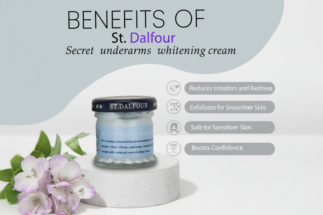 St. Dalfour – Secret Underarms Whitening Cream | كريم سانت دالفور لتفتيح منطقة تحت الإبط