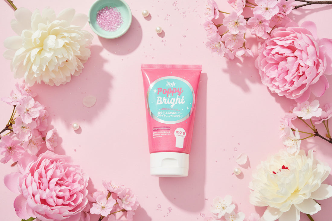 Joji Poppy Bright Whitening Scrub | جوجي بوبي برايت مقشر تفتيح
