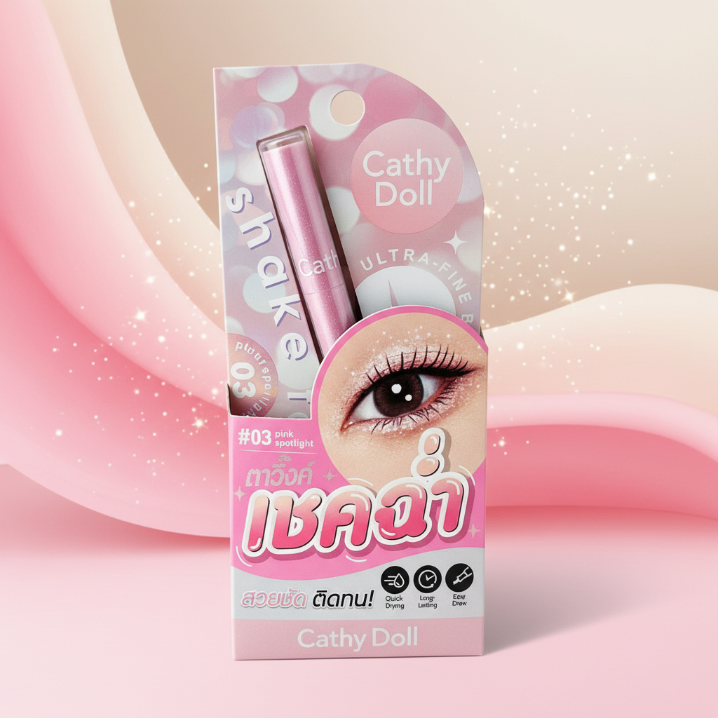 Cathy Doll Shake Ultra-Fine Glitter Eyeshadow Stick 