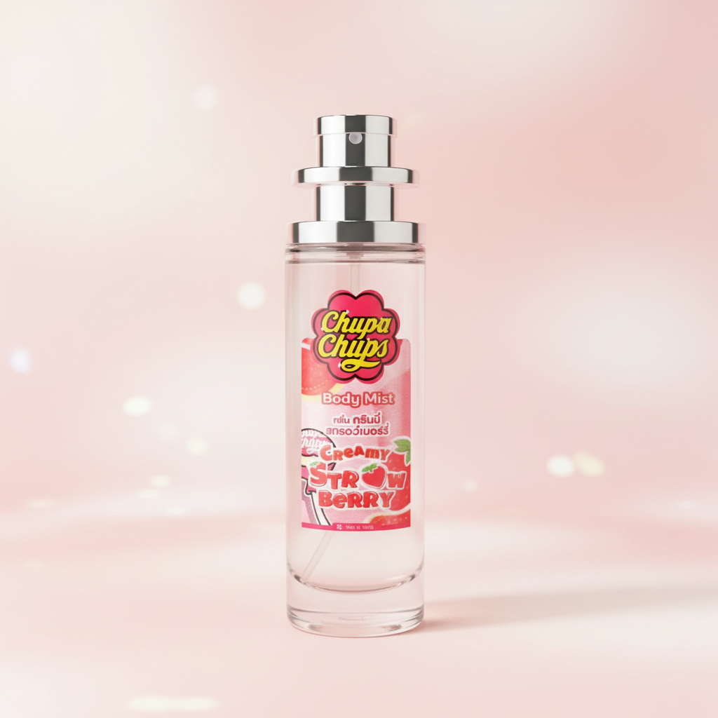 Chupa Chups Creamy Strawberry Body Mist